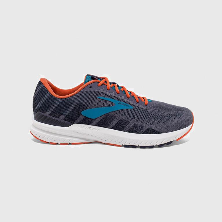 Brooks Men's Ravenna 10 Road Running Shoes Singapore - Grey (18250-QZMB)